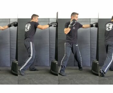 Krav Maga Fitness - Bas Rutten Boxing Workout (Difference Between "4" and "3 Plus A Right Straight")