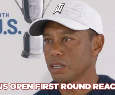 US Open Golf - First Round Reaction