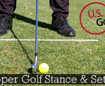 Guide to a Proper Golf Stance (Golf Setup Position)