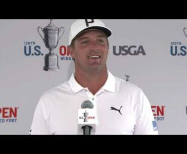 Bryson DeChambeau tuesday press conference 2020 US Open
