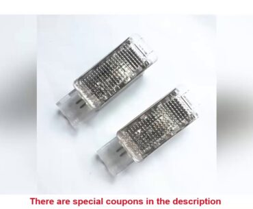 READXT 1/2/4 Pcs Car Interior FootWell Lights Warning lamp accessories For Passat B6 Golf 6 MK6 Tig