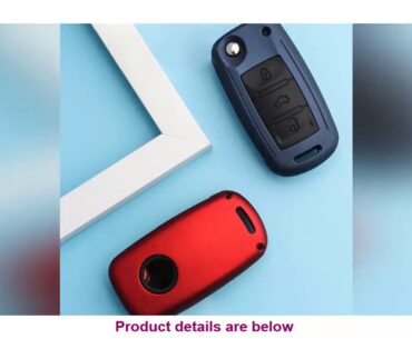High Quality Mature Carbon Fiber Matte Car Key Case For Volkswagen Polo Golf Skoda Superb A7 Passat