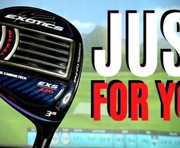 "YOU" TOLD ME THIS WOULD BE GREAT?!!! EXOTICS TOUR EDGE 3-WOOD REVIEW