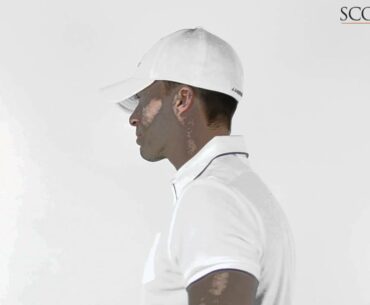 J Lindeberg Cail Tech Mesh Polo Shirt White