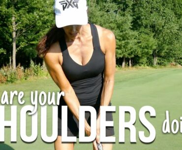Putt Series - Shoulders (what are they doing?)