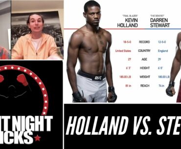 UFC Fight Night: Kevin Holland vs. Darren Stewart Prediction