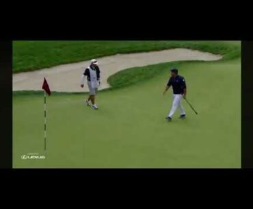 Bryson DeChambeau sinks a Long Birdie Putt at The 2020 US Open