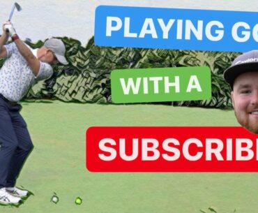PLAYING GOLF WITH A SUBSCRIBER SERIES LEARN TO BREAK 80