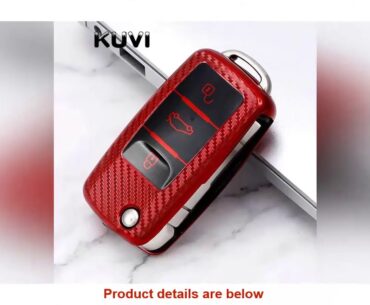 Soft TPU Carbon Style Car Key Cover Case For VW Polo Golf Passat for Skoda Octavia A5 Bora Jetta Se