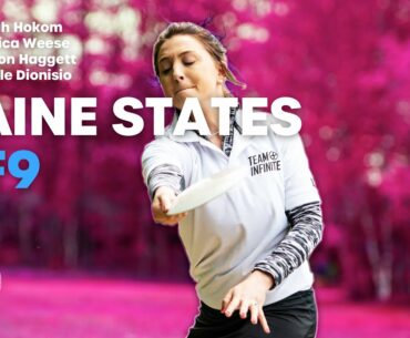 2020 Maine State Championships | Round 1, Front 9 | Hokom, Weese, Haggett, Dionisio