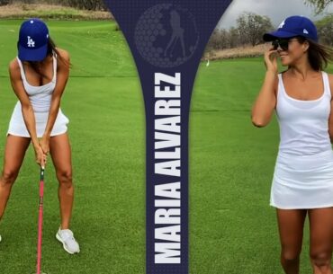 Maria Alvarez: Golf makes me happy even when I hit trees and land in bunkers