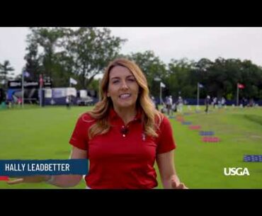 2020 U.S. Open All Access: Hally Leadbetter Volunteers on the Range