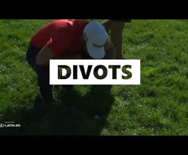 Matt Wolff Moves a Divot - Golf Rules