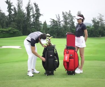 PGM Golf 4 wheels Bag Travel Bag Travel Cover QB061