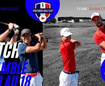 YOUTUBE GOLF CUP #1 : Scramble Ma & Stan VS Chris & Nicolas