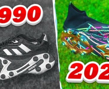 USING OLD SCHOOL VS NEW SCHOOL FOOTBALL BOOTS