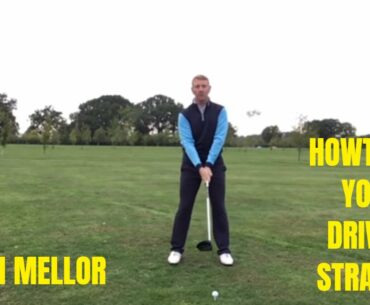 HOW TO HIT YOUR DRIVER STRAIGHT, EASIEST SWING