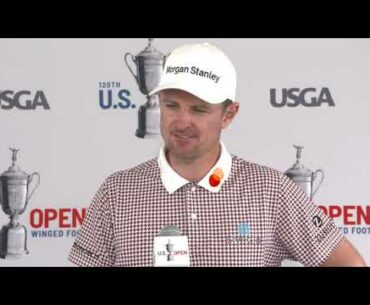 Justin Rose Thursday Flash Interview 2020 US Open - Round 1