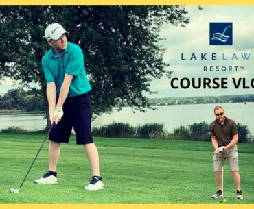 THE NICEST GOLF COURSE IVE PLAYED? | Lake lawn course vlog with Jake