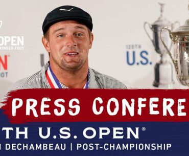 2020 U.S. Open: Bryson DeChambeau Victory Press Conference