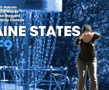 2020 Maine State Championships | Round 2, Front 9 | Hokom, Weese, Haggett, Cannon