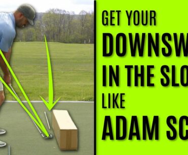 GOLF: How To Get Your Downswing In The Slot Like Adam Scott