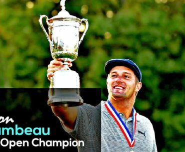 Bryson Dechambeau Golf US Open Champion  | HD Footage