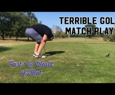 Golf Match Play with Terrible Golf