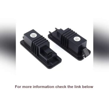 2Pcs Error Free 12V LED Number License Plate Light Lamps Car License Plate Lights Exterior Accessor
