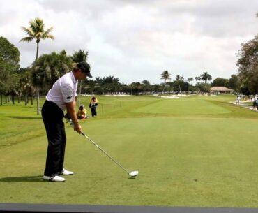 Retief Goosen with the TaylorMade RocketBallz Driver - 11th tee WGC Cadillac Championship, Doral