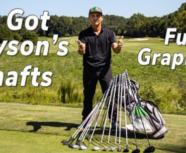 Full Set of Graphite Shafts - Same as Bryson DeChambeau