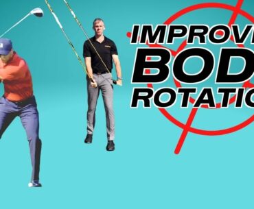 GOLF FITNESS: Improved Body Rotation (HOME EXERCISE)