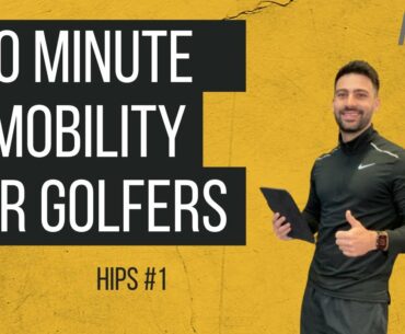 [10 Minute Mobility For Golfers] Macro Golf: Hips #1