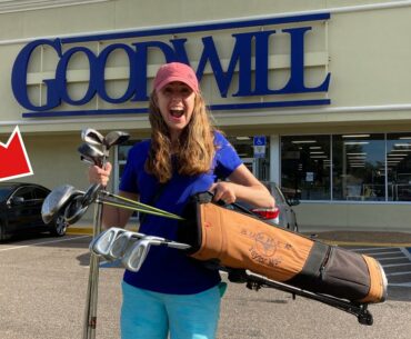 OUR BEST DAY OF THRIFTING FOR GOLF CLUBS ALL YEAR? (CRAZY!)