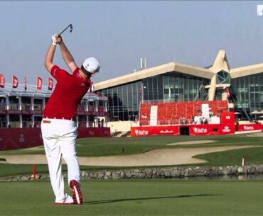 Branden Grace - slow motion golf swing - iron fairway