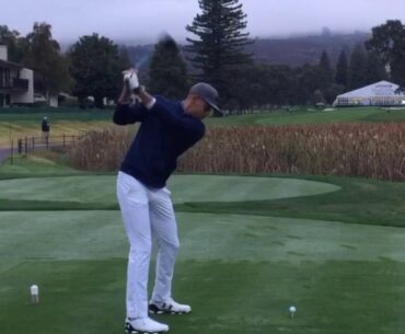 Stephen Curry golf swing