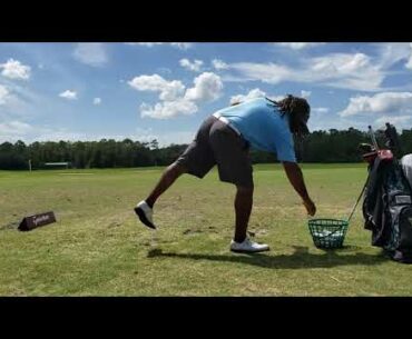 My Callaway Apex pro 5 iron working on rhythm...