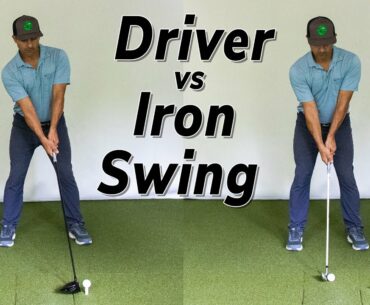 Driver vs Iron Swing and the Myth you Must Know