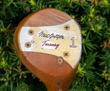 1985 MacGregor 963 Tourney Custom Persimmon Driver - The Vintage Golfer