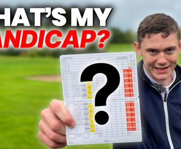 WHAT IS MY GOLF HANDICAP is it based on MY GOLFING POTENTIAL?