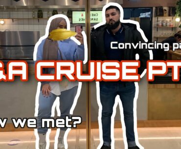 Q&A CRUISE WITH MY WIFE PT.2 | HOW WE MET, OUR STRUGGLES & GOALS