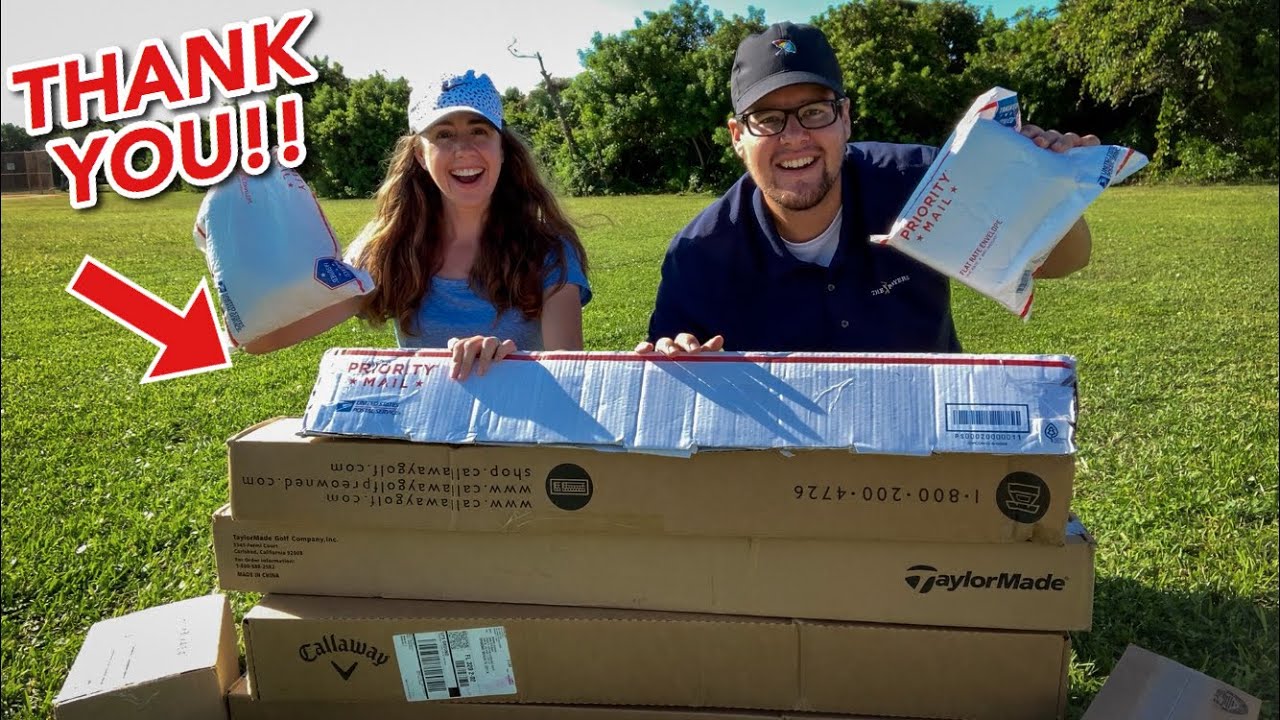UNBOXING GOLF CLUBS OUR SUBSCRIBERS SENT US!! (10 BOXES!!) UNBOXING GOLF CLUBS OUR SUBSCRIBERS SENT US!! (10 BOXES!!)