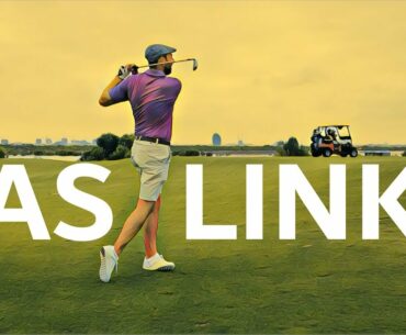 YAS LINKS ABU DHABI // Front Nine // Best Links Golf Club in the UAE ???