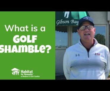 What is a Golf Shamble?