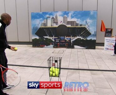 Thierry Henry vs Jamie Redknapp - Tennis challenge