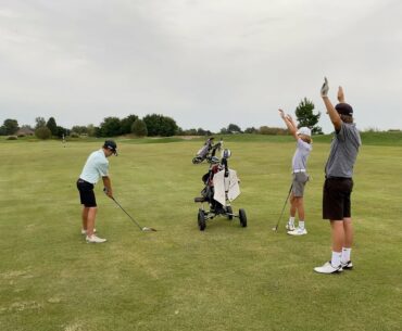 A "Tiger Woods" Approach Shot
