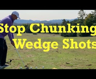 Stop Chunking Wedge Shots - Golf Swing Basics - IMPACT SNAP