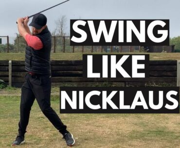 SWING LIKE JACK NICKLAUS - Easy golf swing for SENIOR GOLFERS (and people with poor flexibility!)