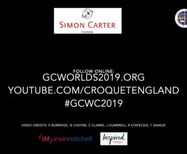 WCF Simon Carter Golf Croquet World Championship 2019 Promo