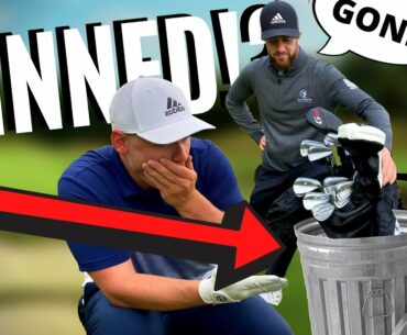 HE HAS BINNED HIS BRAND NEW PING GOLF CLUBS ALREADY!? BUT WAS HE RIGHT?!